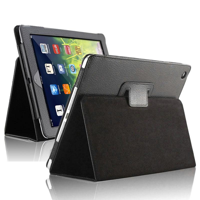 

For ipad 2 3 4 Case Auto Flip Litchi PU Leather Cover For New ipad 2 ipad 4 10.5 10.2 9.7 Samsung T580 Smart Stand Holder Folio Case