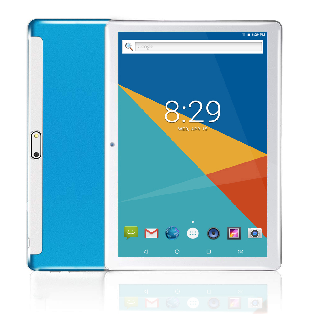 

MaiTai 10.1 Inch Tablet Pc Android 8.1 Octa Core 64G ROM 4G RAM 1280*800 IPS WIFI 3G Call GPS 10.1 9 8 7 OTG Bluetooth phone child 8.0MP, Blue