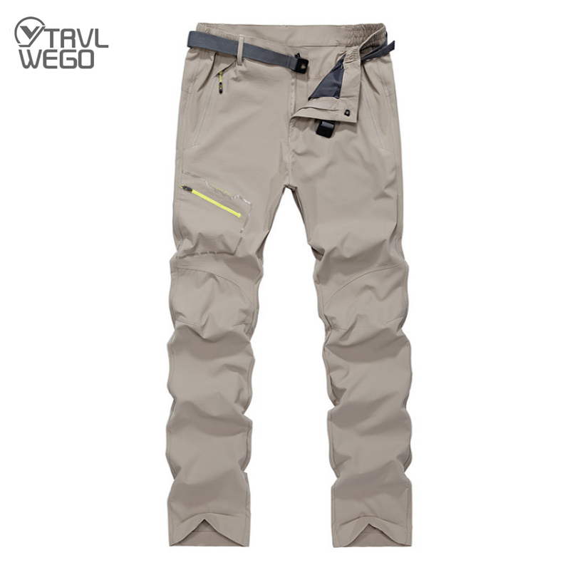

Quick Dry Womens Mens Pants Outdoor Breathable Running Summer Casual Thin Trousers Hiking Camping, Women khaki