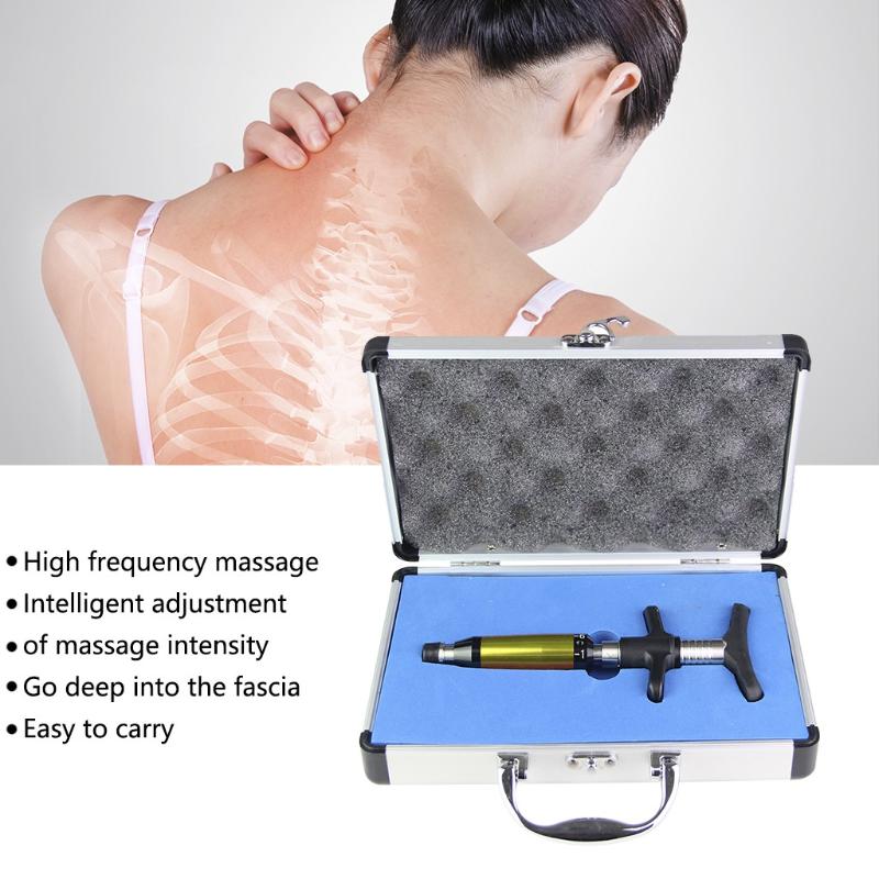 

Spine Correction Handheld Chiropractic Adjustment Tool Handheld Instrument Manual Massager Massage Method Stainless Steel