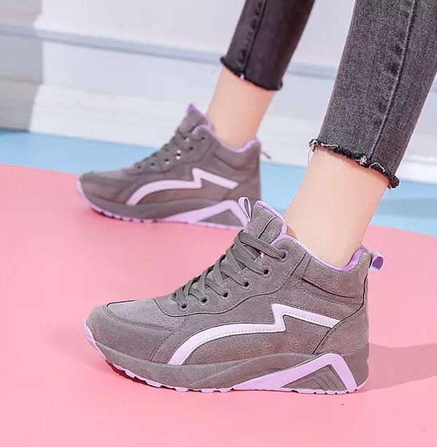

Wholesale casual shoes for women pink grey black shoes jogging outdoor walking women sport sneaker shoes size 36-39