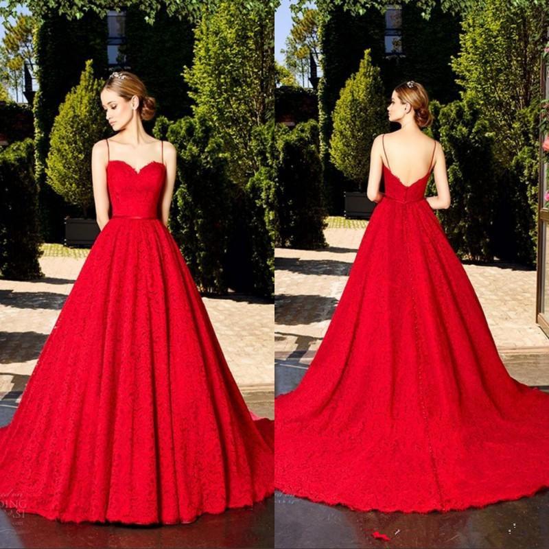 ruby coloured dresses