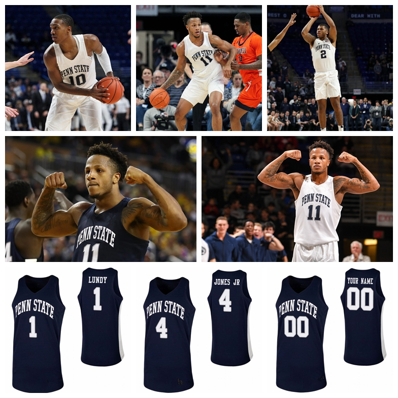 Penn State Nittany Lions Jerseys Mens 0 Myreon Jones Jersey Seth Lundy Myles Dread4 Curtis Jones Jr. New Basketball Jerseys Custom Stitched