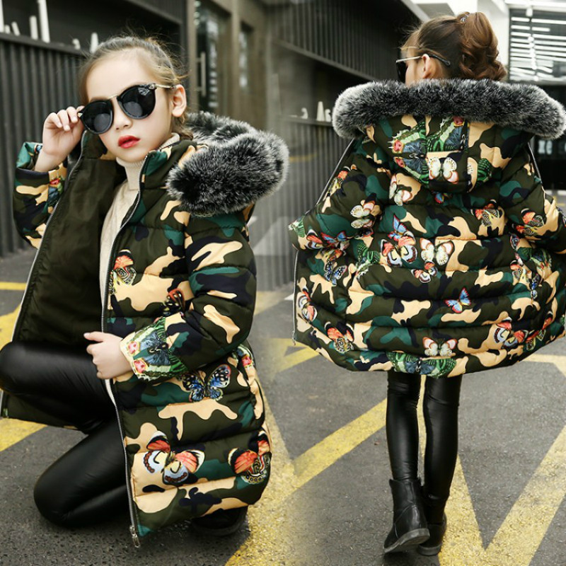 little girls camo jacket