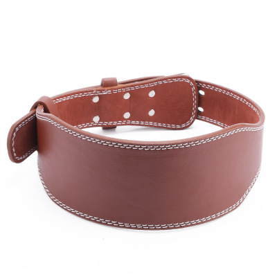 

Men Leather Weightlifting Belt Waist support equipment for Power Training Powerlifting Body Building Belts Fitness Exercise 0330, 11