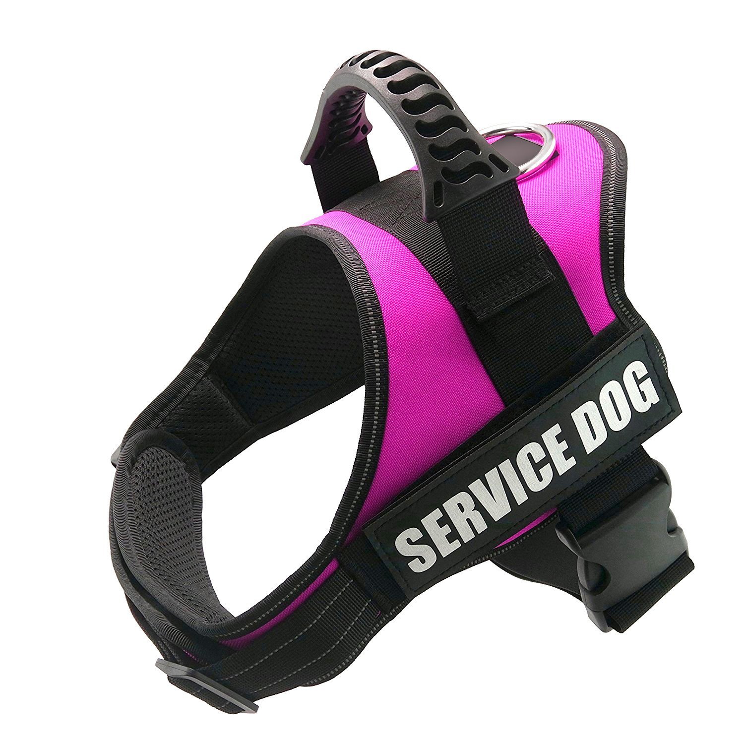

Reflective Service Dog Vest/Harness, Woven Polyester & Nylon, Comfortable mesh lining Soft Padding for Small Medium Large Dogs