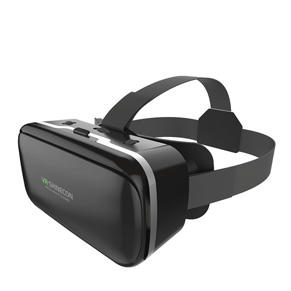 3D Virtual Reality Glasses Glasses Box Stereo 3D VR Goggles Cardboard Headset Helmet For iPhone Android Smartphone-image-749838707