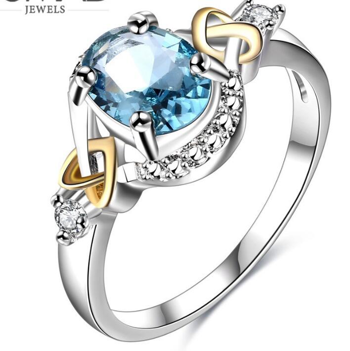 

jewelry zircon rings hollow out heart rings 3 colors zircon rings for women hot fashion