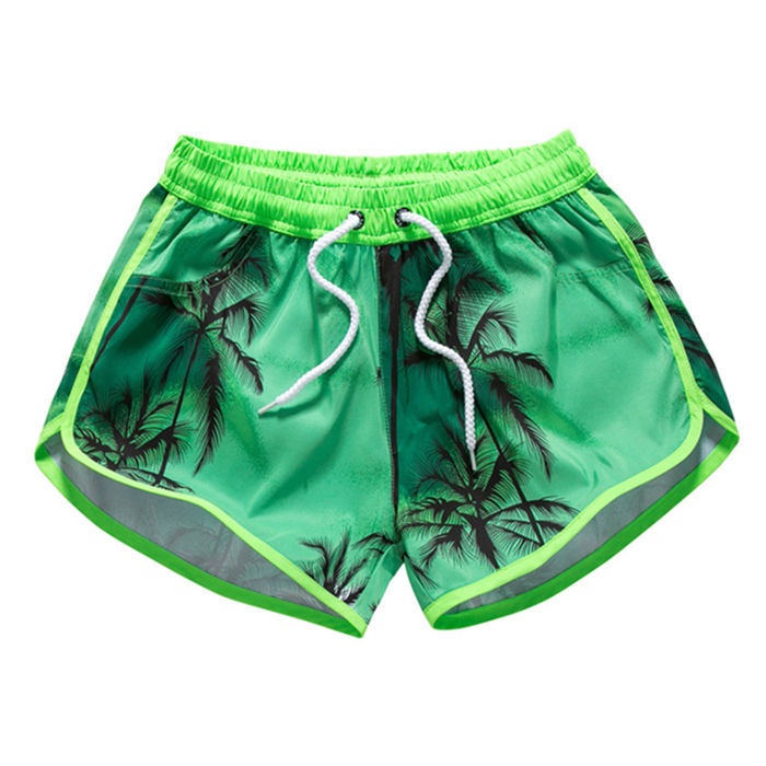 Women Shorts Green