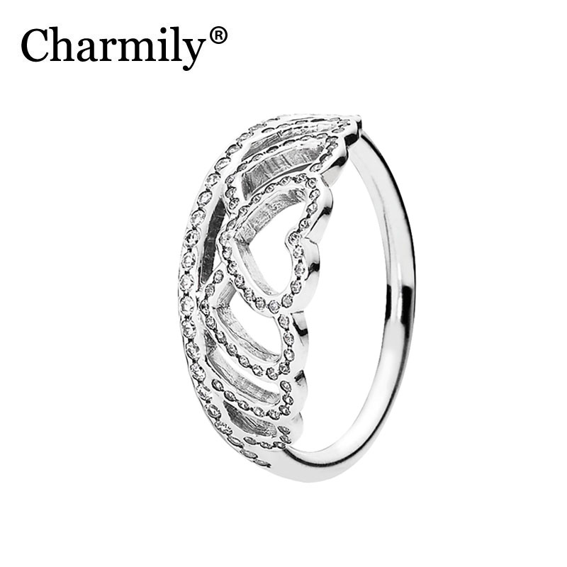 anello corona cuori pandora anello corona cuori pandora