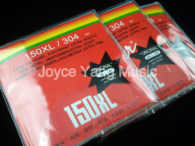 

3 Sets of 150XL Acoustic Guitar Strings Stainless Steel&Phosphor Bronze 1st-6th Strings 012-053 Free Shipping