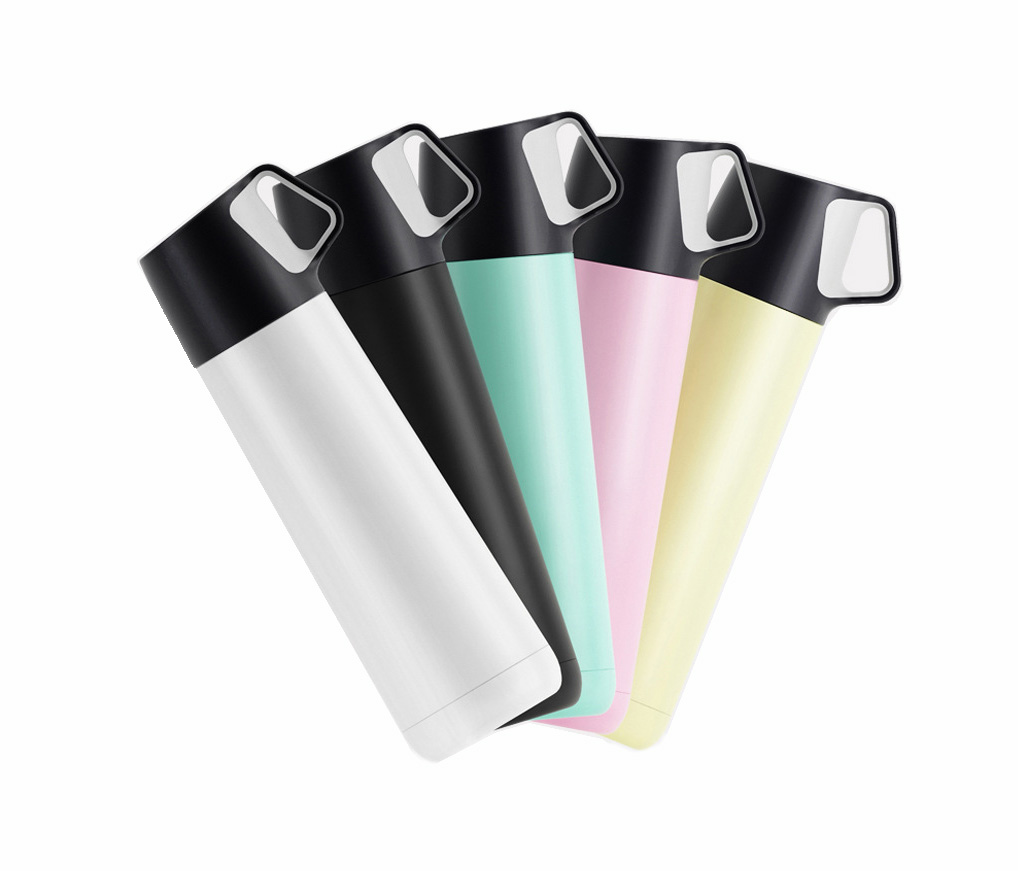 

2018 New Design Jazz Creative Water Bottle Luxury stainless steel Vacuum Portable 500ml Christmas Gift Drinkware Kitchen accessories