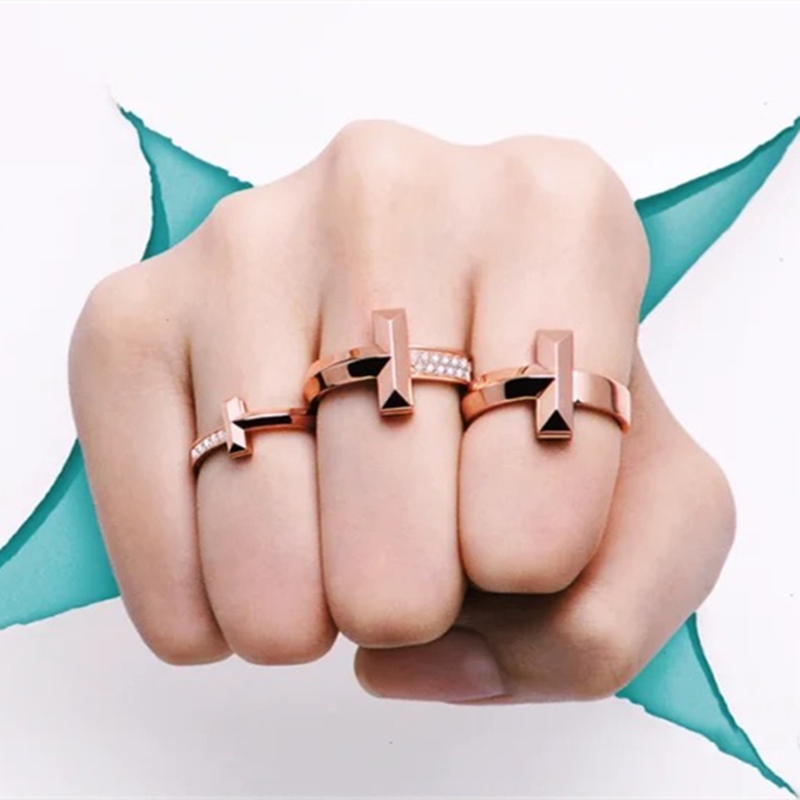 

Cluster Rings One Series S925 Sterling Silver Wedding Birthday Party Valentines Gift For Women Jewelry With