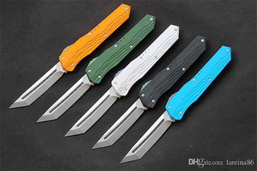 

High quality VESPA Version folding Knife Blade:M390 Handle:7075Aluminum+TC4,Outdoor camping survival knives EDC tool,Free shipping