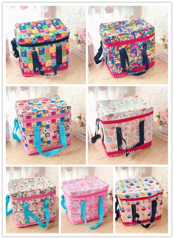 

IVYYE Doraemon gudetama Fashion Portable Plush Lunch Bags Cartoon Picnic Bag Box Tote Storage For Women Girls Kids NEW, See chart