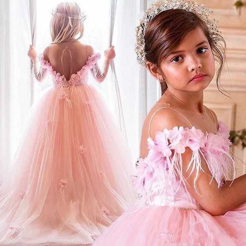 pink princess christening gowns