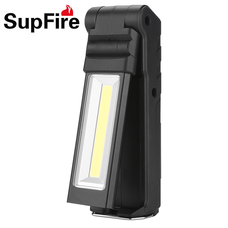 

Supfire Cob Light+ Linterna LED Tent Camping Work Light Lamp Magnetic Car Repairing Light G15-S