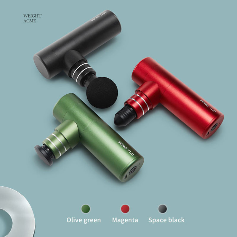 

NEWEST micro electric massage gun hand-held mini fitness athletes musclepain relief muscle relaxation Portable Massage gun