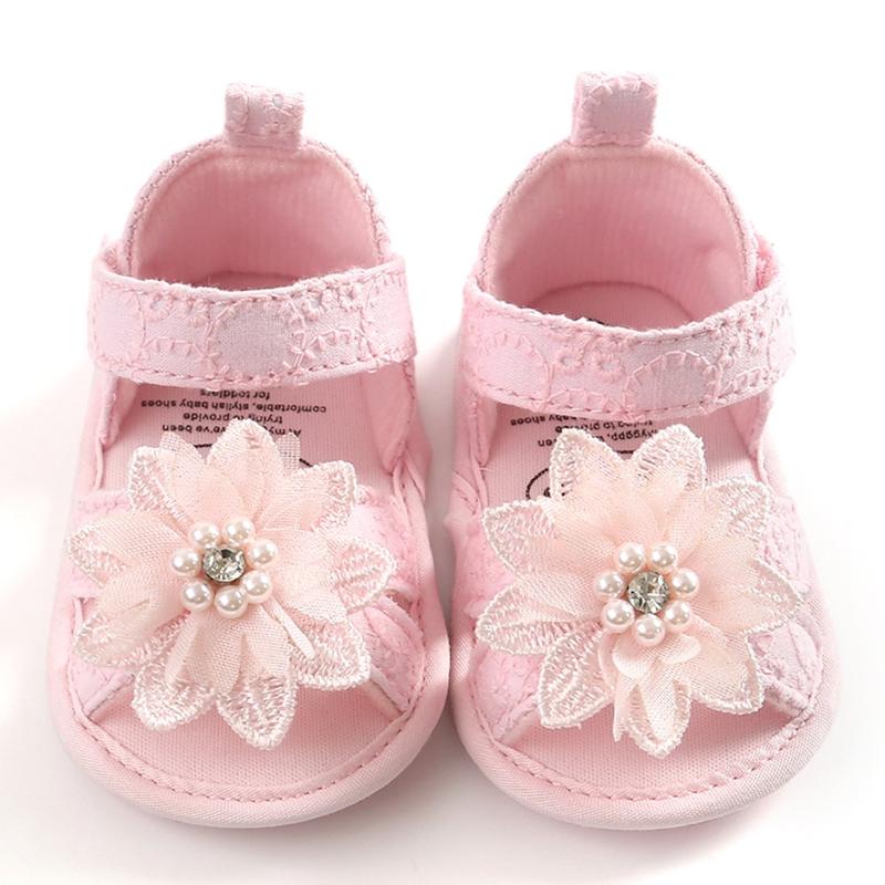 

TELOTUNY sandals Infant Kid Baby Girls Flowers++Headband Soft Sole Cute Princess Shoes Summer Toddler Sandals children