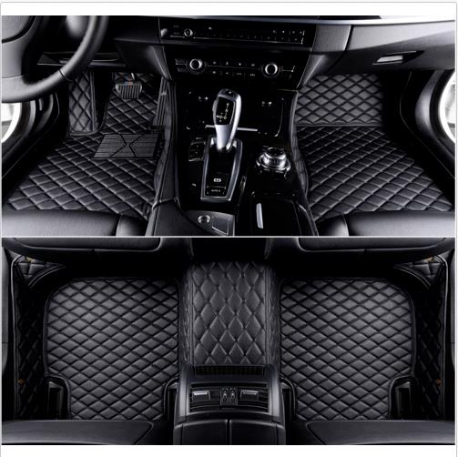 All Weather Floor Mat for 2006-2008 Acura TL 3D Full Protection Car Accessories Black 3 Piece Set
