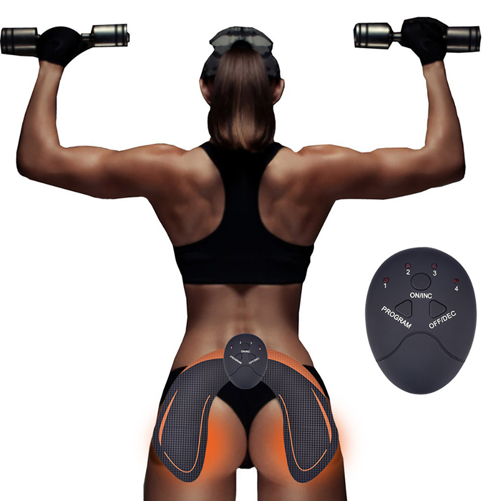 2019 Muscle Training Stimulator Device Wireless EMS Belt Gym Professinal Body Slimming Massager Home Fitness Beauty Gear-image-458040265