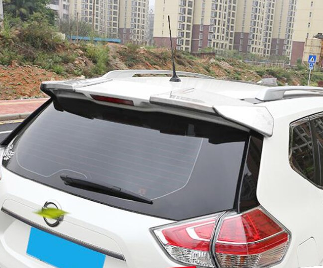 

For X-Trail Spoiler 2014-2018 Nissan X-Trail ROOF Spoiler DFCK ABS plastic Material Car Rear Wing Color Rear Spoiler