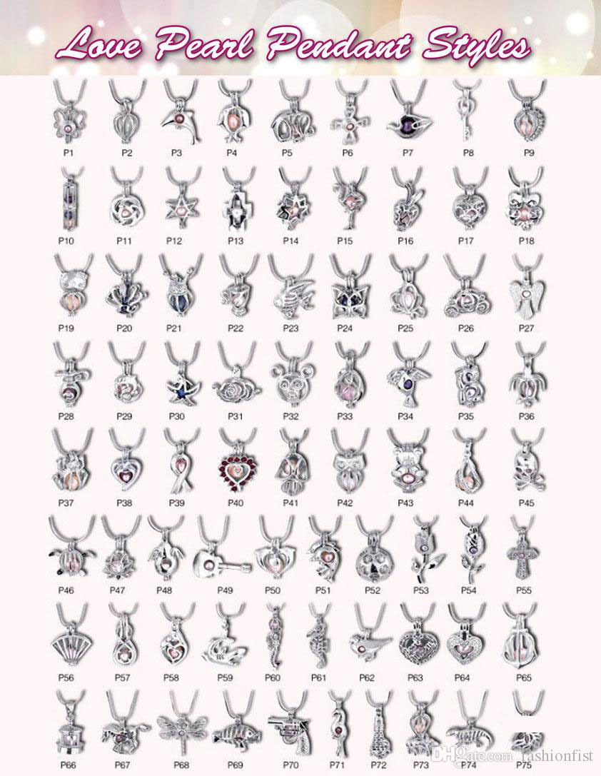 

Mix 355 Style Cage In Stock 18kgp Love Pearl Cage Wholesale Pendant Locket Cages Pendants, Diy Pearl Necklace Charm Pendants Mountings