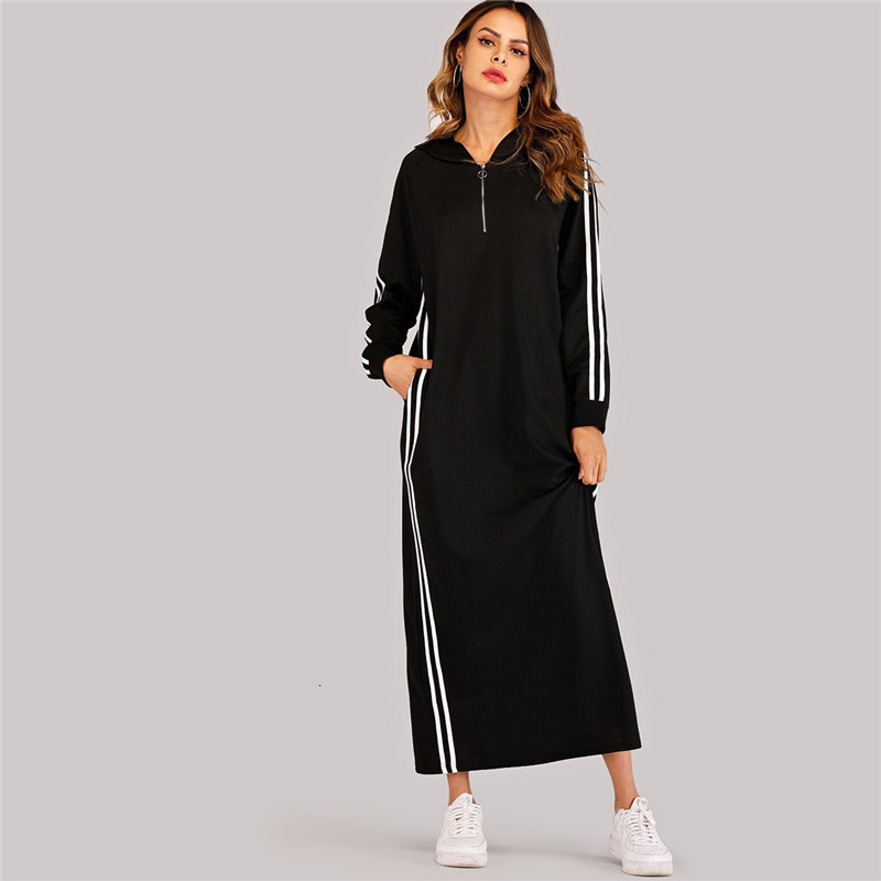maxi hoodie dress