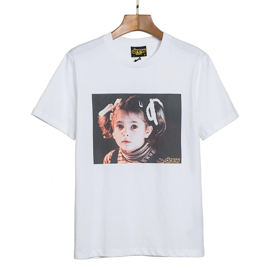 Drew Haus Kleines Madchen Druck T Shirts T Stucke Manner Und Frauen Verlieren Bf Kurzarm T Shirt Gezeiten Marke Tops