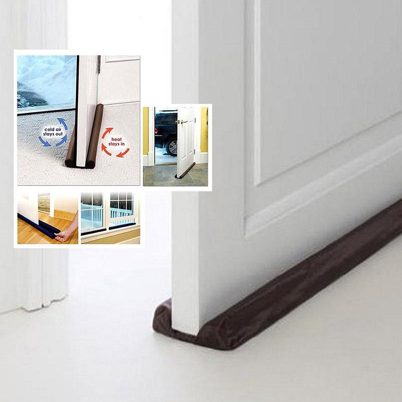 

1PC Door Stalls Stopper Energy Saving Protector Doorstop Door Window Dust Resisted Sash Stopper Cleaning Strip