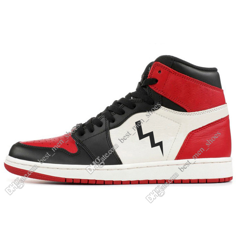 #19 Bred Toe(side with black tick)