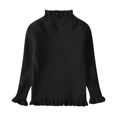 

2020 Kids Designer Fashion Sweaters Children Brand Solid Color Sweater Girls Casual Laciness Tops 2020 New Spring Trend Fashion Style, Pink