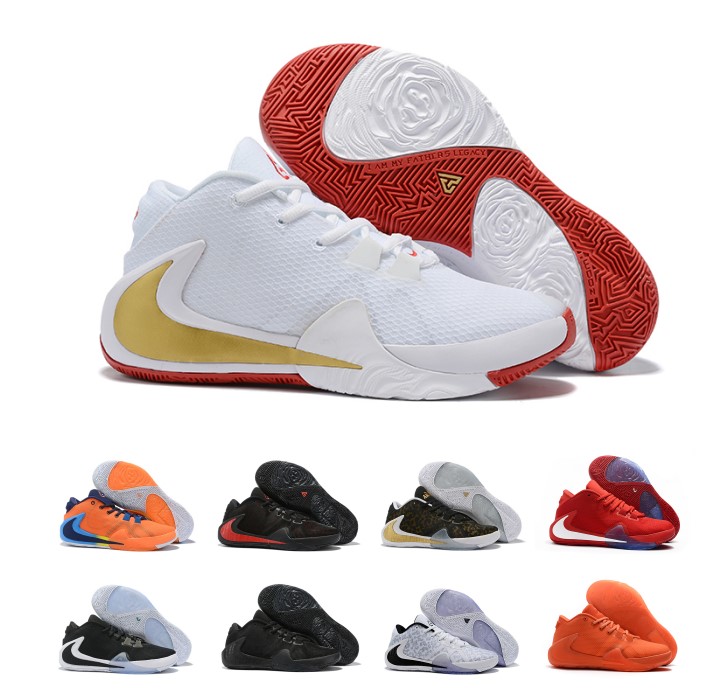 

2019 New Arrival Mens Freak 1 Giannis Antetokounmpo 1s Basketball Shoes For Cheap Athletic Zoom GA1 Luxury Sneakers Fast Shipping Size40-46