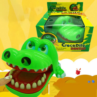 

Kids Innovative Toys Children Alligator Toys Kids Funny Tricky Toy for Party Wholesale Novelty Popular Alligators Models 2020 New