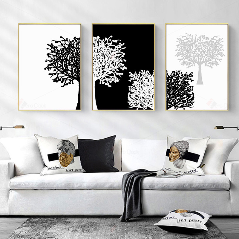 Discount Black White Art Trees Money Tree Art 2020 On Sale At