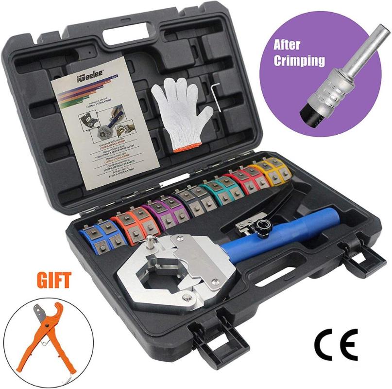 

Hydraulic Hose Crimping Tool IG-71500 Hose AC crimping tool for Barbed and Beaded Fittings with CE proved