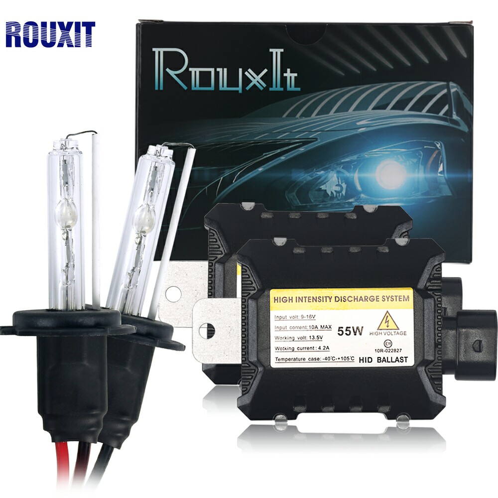 

1Set DC 12v 55w Hid Kit H1 H3 H4 H7 H8 H9 H11 9005 9006 HB3 HB4 single beam hid bulbs replacement 55w bulb free shipping