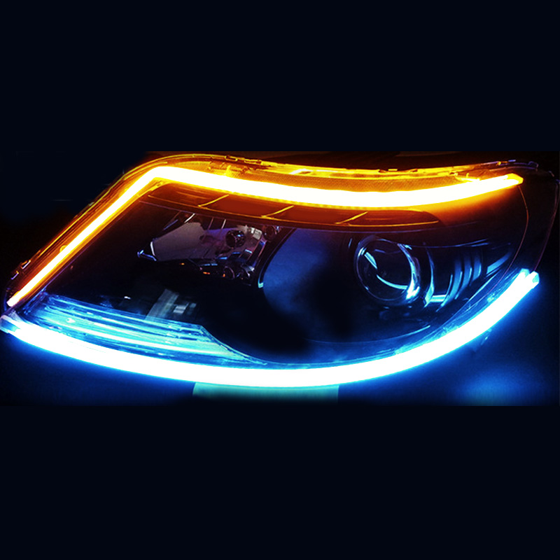 

2pcs Turn Signal light Flowing indicator Headlight Lamp Guide Replacement