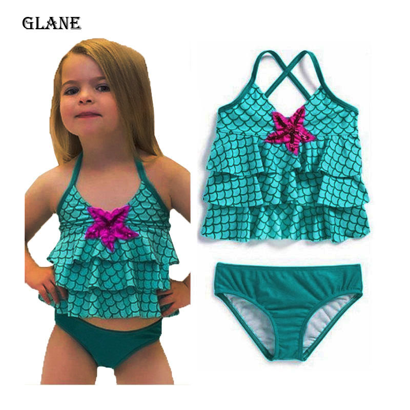 baby girl mermaid bathing suit