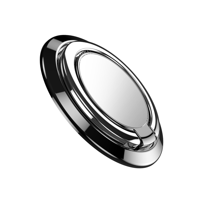 

New Arrival Ultra-thin 360° Rotatable Metal Finger Ring Mobile Phone Holder Bracket Magnetic Function Finger Ring Stand, Gold