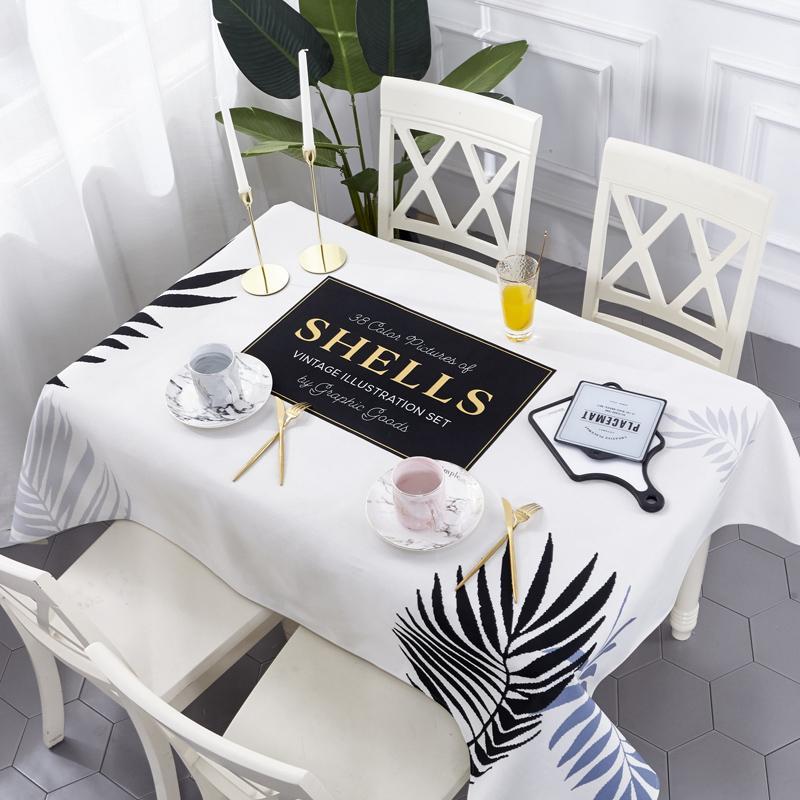 

37 Geometric Printed Waterproof Table Cloth Rectangula Decorative Cotton Linen Tablecloth Dining Table Cover for Kitchen Home, 11