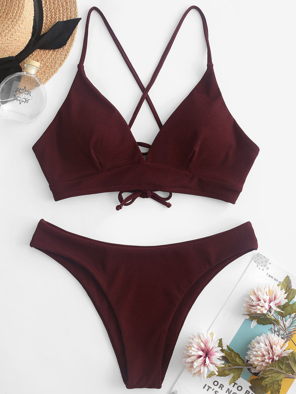 velvet bikini zaful
