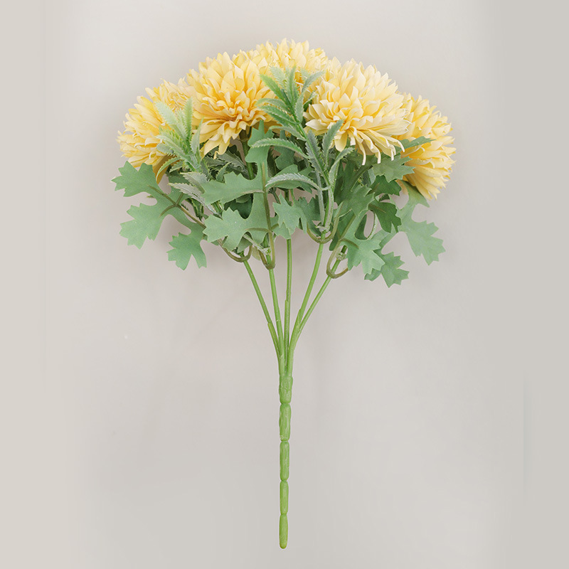 

Bouquets Decorations Chrysanthemum DIY Ornament Artificial Traditional Wedding, Dark pink