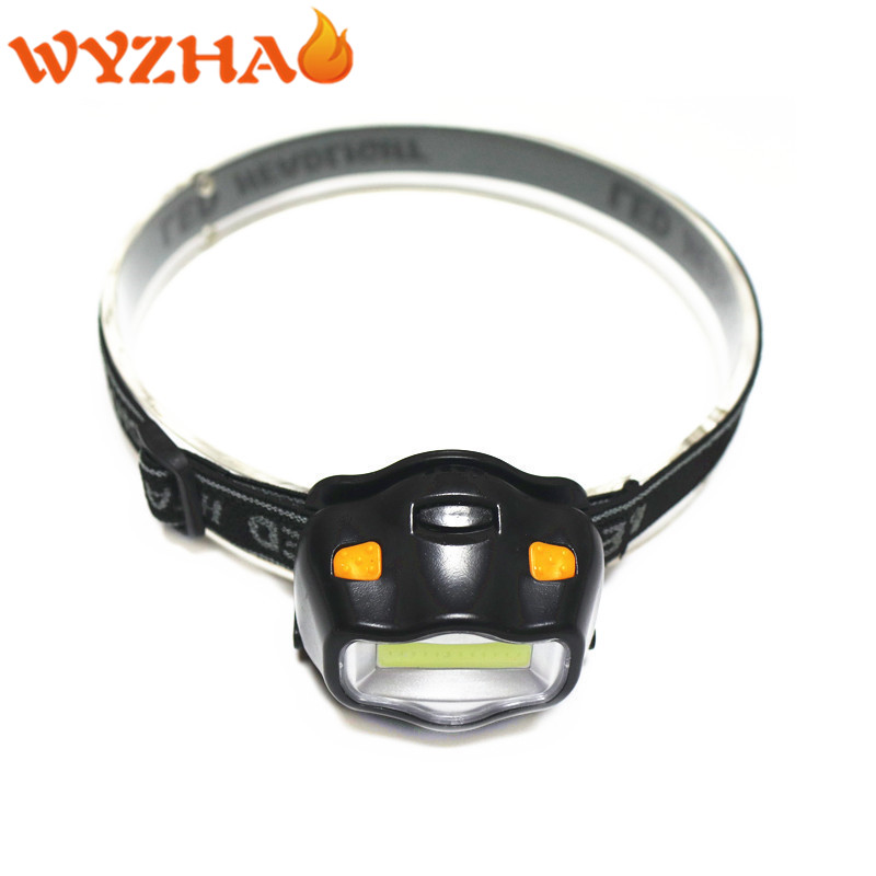 

Mini headlamp COB headlamp LED camping outdoor using battery power supply