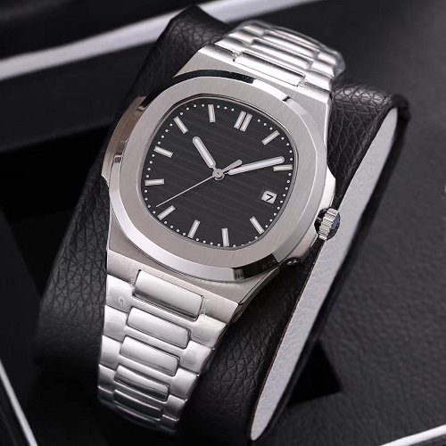 

Top selling high quality automatic mechanical watch stainless steel strap nautilus men mens watch watches, Shipping cost