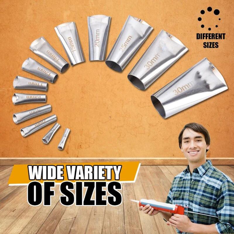 

Caulking Finisher Silicone Sealant Nozzle Glue Remover Scraper Caulking Nozzle Kit Tools Kitchen Gadgets And Accessories #T2G