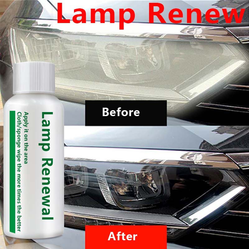 

20mL Car Lamp Renawal Headlight Repair Coating Solution Repair Rearview Coating Headlight Polishing Anti-scratch Liquid