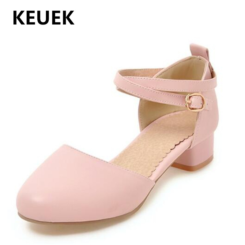 

New Girls Leather Shoes Princess Children Spring/Summer Performance High Heels Kids Baby Toddler Student Moccasins 02C, Pink