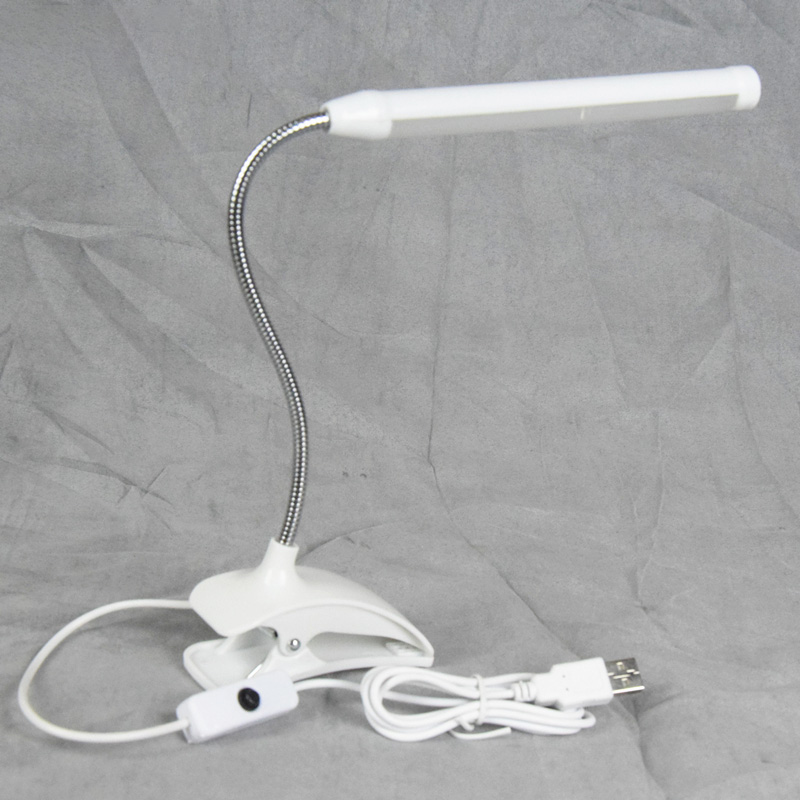

USB Led Desk Lamp With Clip Flexible Table Lamp 13Leds For Bedside Book Reading Study Office Work Children Night Light