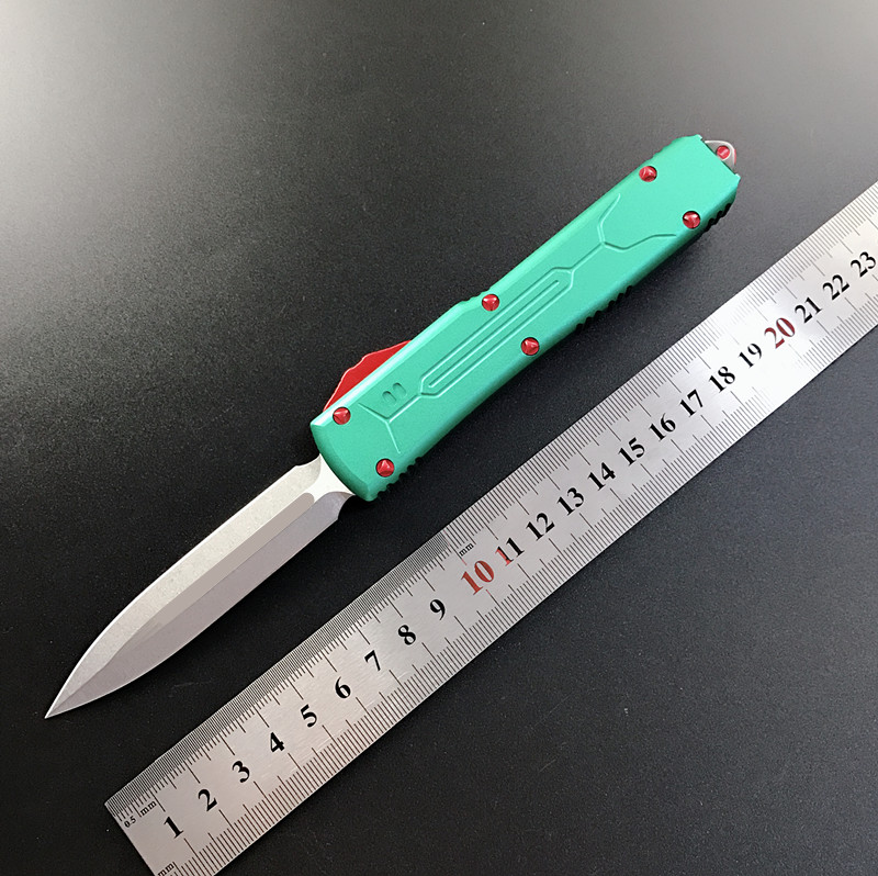 

MICRO Bounty Hunter UTX-85 UTX85 UT-X85 Double Action AUTO Tactical Knives Aviation Aluminum handle EDC Self-defense Pocket knife